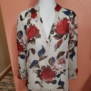 Women's Long Sleeve Light Weight Sheer Flowy Top